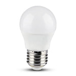 E27 4.5W(300Lm) LED SMART Spuldze G45, V-TAC, saderīga ar Amazon Alexa un Google Home aplikācijām, RGB+WW+CW
