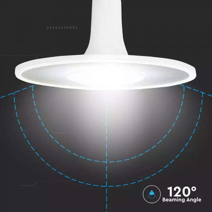 E27 18W (920Lm) LED-lambi, V-TAC, IP20, 5 aastat garantiid, soe valge 3000K