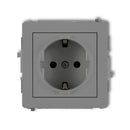 1-poolne pesa, mehaaniline DECO maandusega SCHUKO 2P+Z, z/a, IP20, hall