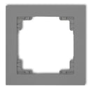 Universal 1-personers plastram DECO, grå