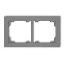 Universal 2-sits plastram DECO, grå