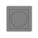 Elektroniskais apgaismojuma regulēšanas un pagriešanas mehānisms LED lampām, Deco, pelēka matēta