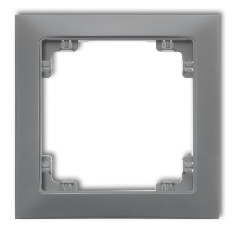 Universaalne 1-kohaline plastikust raam DECO Soft, hall