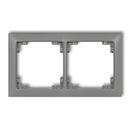 Универсальный 2-местный пластиковый каркас DECO Soft, серый