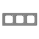 Universāls 3-vietīgs plastmasas rāmis