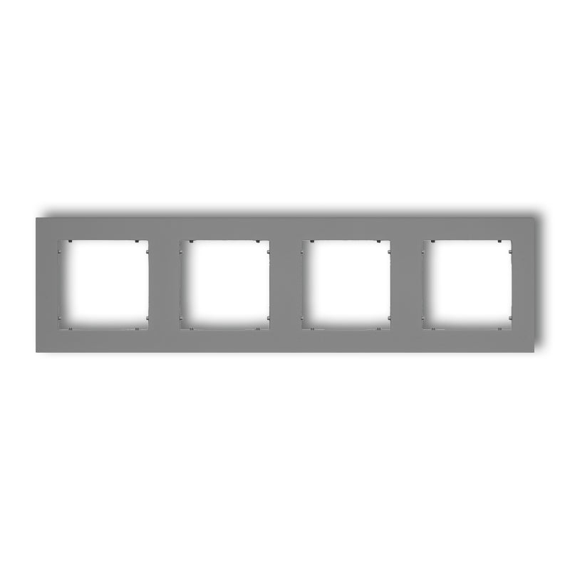 Universāls 4-vietīgs plastmasas rāmis