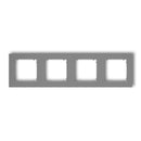 Universāls 4-vietīgs plastmasas rāmis