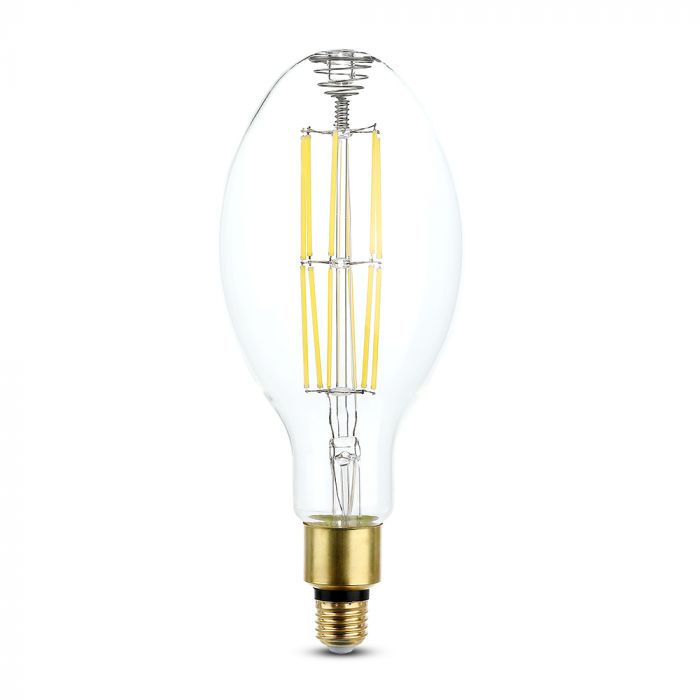 E27 24W(4000Lm) LED Spuldze, Filament, ED120, V-TAC, garantija 5 gadi, auksti balta gaisma 6400K