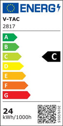 E27 24W (4000Lm) LED-lambi, hõõgniit, ED120, V-TAC, 5 aastat garantiid, 6400K jaheda valge valgus