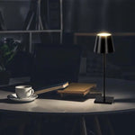 3W(60Lm) 5V 1A LED Table lamp, V-TAC, IP20, dimmable, black, neutral white light 4000K