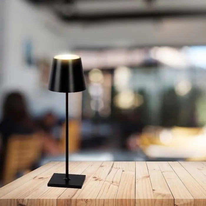 3W(60Lm) 5V 1A LED Table lamp, V-TAC, IP20, dimmable, black, neutral white light 4000K