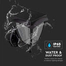 2W(110Lm) 24 LED solārā Fasādes laterna, IP65, melna matēta, 3000K-6000K, V-TAC