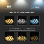 Hind 5m_24W/m(1680Lm/m) 1A/m 60 LED lint, V-TAC, IP65, 24V, RGB 3IN1
