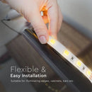 Cena par 1m_14W/m(1550Lm/m) 0.58A/m 120 LED Lente, V-TAC SAMSUNG, ūdensnedroša IP20, 24V, 3IN1