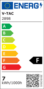 Cena par 5m_14W/m(1500Lm/m) 0.58A/m 120 LED Lente, V-TAC, ūdensdroša IP65, 24V, 3IN1