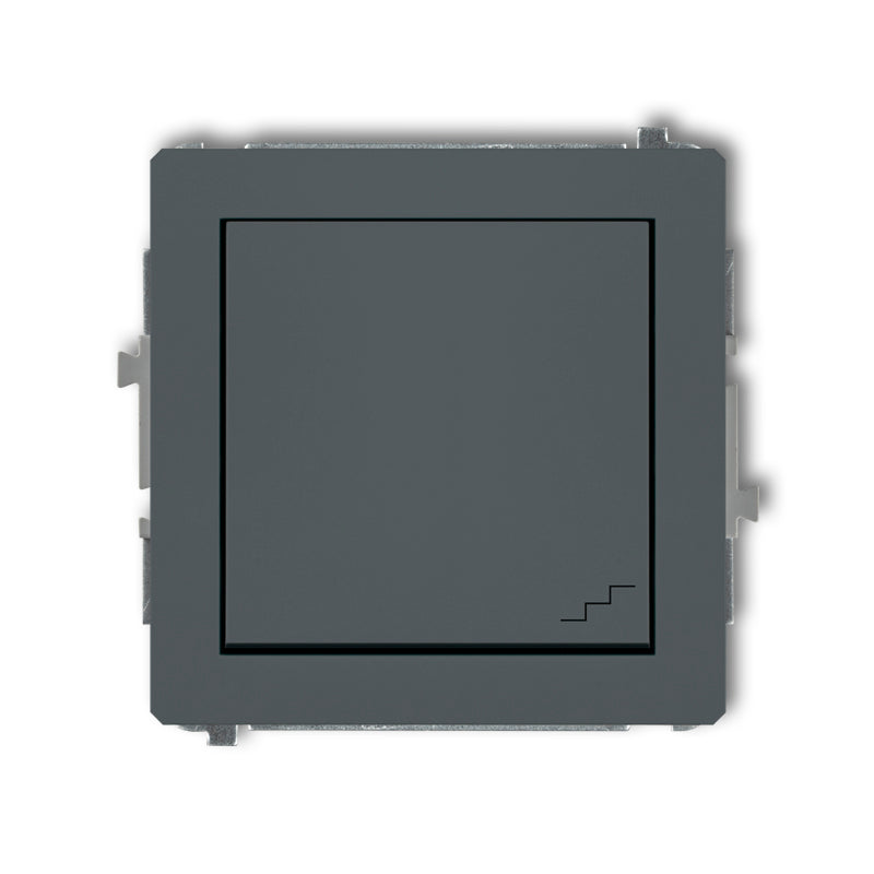 Pārslēdža mehānisms DECO, z/a, IP20/IP44, grafīts matēts