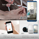 LED strip controller, WIFI, with remote control, CCT 3in1, 24 buttons, 6A, DC:12/24V, 59.2x24x10mm, V-TAC