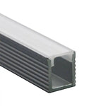 2000x7.8x9mm virsapmetuma alumīnija profils, IP20, sudraba, V-TAC