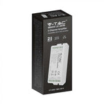 5-канальный усилитель, DC:12-24V, Max 15A, белый, V-TAC