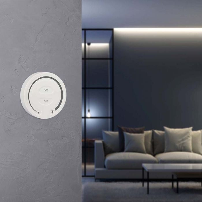 Vienas krāsas LED lentu dimmeris, 3V(2xAAA Battery), balts, V-TAC