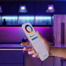 8-zone remote control, 47x19x153mm, 3V(2xAAA Battery), white, V-TAC