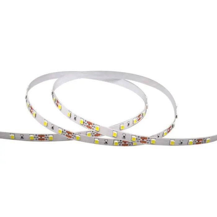 Cena par 1m_8W/m(800Lm/m) 0.66A/m 60 LED Lente, V-TAC, ūdensnedroša IP20, 12V, neitrāli balta gaisma 4000K
