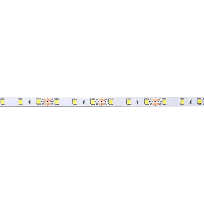 Cena par 1m_8W/m(800Lm/m) 0.66A/m 60 LED Lente, V-TAC, ūdensnedroša IP20, 12V, auksti balta gaisma 6400K