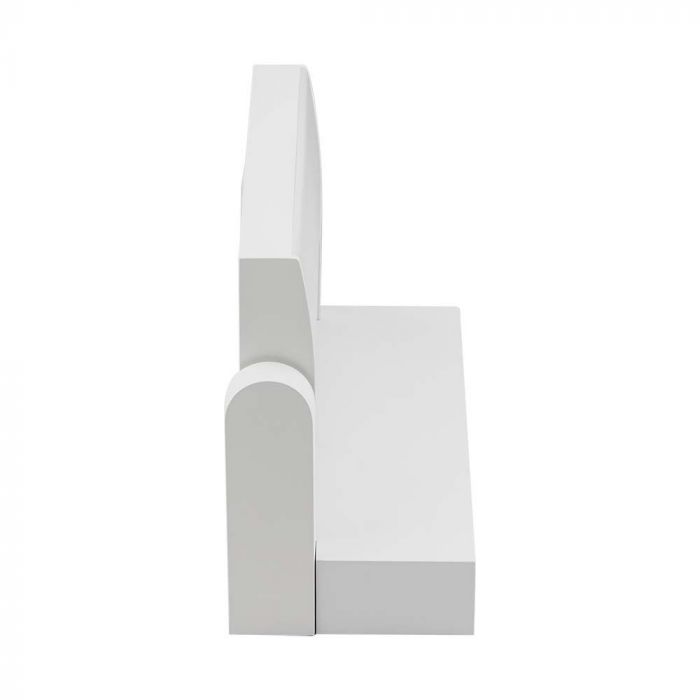 17W(2520Lm) LED-väggarmatur, V-TAC, IP65, vit, varmvitt ljus 3000K