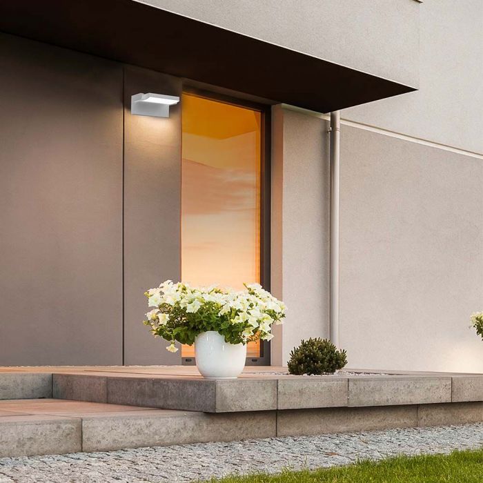 17W(2520Lm) LED wall light, V-TAC, IP65, white, warm white light 3000K