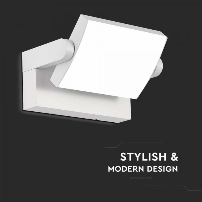 17W(2520Lm) LED wall light, V-TAC, IP65, white, warm white light 3000K