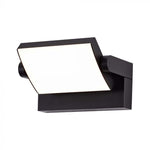 17W(2520Lm) LED sienas gaismeklis, V-TAC, IP65, melns, silti balta gaisma 3000K