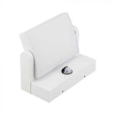 17W (2580Lm) LED fassaadivalgusti PIR liikumisanduriga, V-TAC, valge, ruudukujuline, IP65, neutraalne valge valgus 4000K