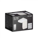 17W(2520Lm) LED-fassaadivalgusti, V-TAC, IP65, valge, kandiline, soe valge valgus 3000K