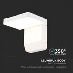 17W(2580Lm) LED Facade light, V-TAC, IP65, white, square, neutral white light 4000K