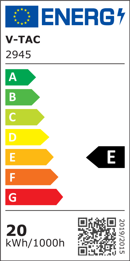 17W(2580Lm) LED Fasādes gaismeklis, V-TAC, IP65, melns, kvadrāta, neitrāli balta gaisma 4000K