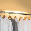 _Piegāde 10 dienas_ 2.5W(260Lm) LED skapju gaismeklis ar PIR sensoru, IP20, sudraba, neitrāli balta gaisma 4000K