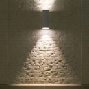 SUPERACTION_LAMP raam 2xGU10 pirnile, pirn üles ja alla, IP54, valge, V-TAC