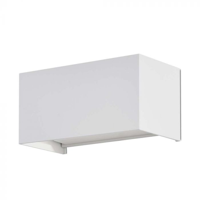 24W(2720Lm) LED-fassaadivalgusti, V-TAC, valge, kandiline, IP65, neutraalne valge valgus 4000K