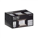 24W(2720Lm) LED fassaadivalgusti, V-TAC, valge, kandiline, IP65, soe valge valgus 3000K