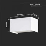 24W(2720Lm) LED fassaadivalgusti, V-TAC, valge, kandiline, IP65, soe valge valgus 3000K