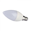 E14 2,9W(250Lm) LED-lampa, V-TAC, ljusformad, neutralvitt ljus 4000K