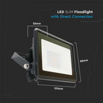 10W(725Lm) LED SMART Spotlight, V-TAC, compatible with AMAZON ALEXA &amp; GOOGLE HOME, IP65, RGB+3IN1, RGB+3000K-6500K