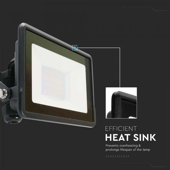 10W(725Lm) LED SMART Spotlight, V-TAC, compatible with AMAZON ALEXA &amp; GOOGLE HOME, IP65, RGB+3IN1, RGB+3000K-6500K
