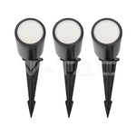 3x7W(520Lm) LED SMART peidetud valgusti, ühildub AMAZON ALEXA & GOOGLE HOME, 3IN1+RGB, IP65, must