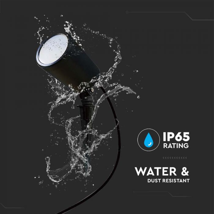3x7W(520Lm) LED SMART peidetud valgusti, ühildub AMAZON ALEXA & GOOGLE HOME, 3IN1+RGB, IP65, must