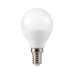 E14 4,8W (470Lm) LED SMART glödlampa, G45, V-TAC, fjärrkontroll, dimbar, RGB+ljusstarkt vitt ljus 3000K