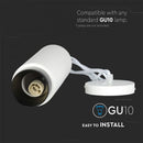GU10 lamp frame, cream colors, V-TAC