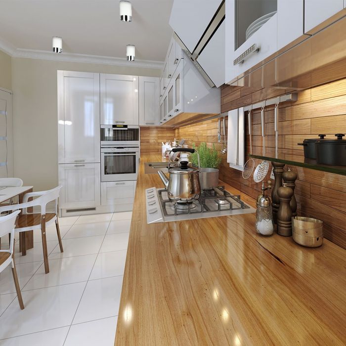 GU10 Gipsram, rund, vit/krom, Ø80x200mm, V-TAC