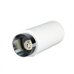 GU10 Рамка для штукатурки, круглая, белый/хром, Ø80x200 мм, V-TAC
