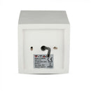 GU10 Рамка для гипса, квадратная, белый/золотая роза, 100x100x130 мм, V-TAC